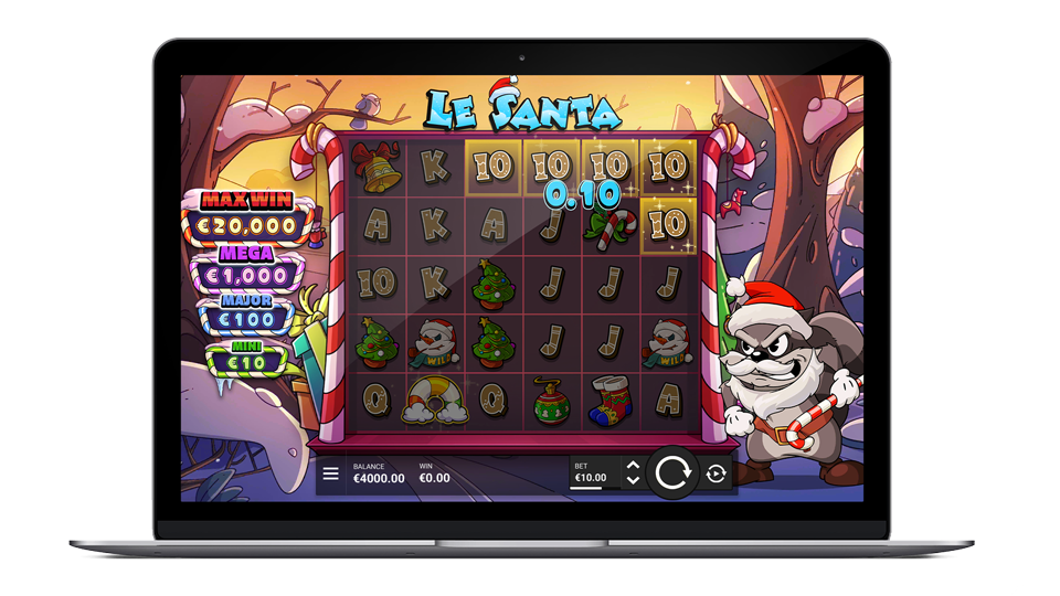 Le Santa: обзор праздничной версии слота от Hacksaw Gaming